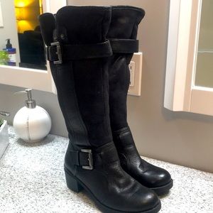 Bare Traps Leather Knee Boots